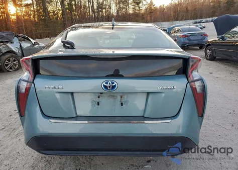 2017 Toyota Prius из США, поврежденный, VIN JTDKBRFU6H3027991